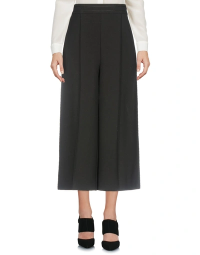 Pinko Cropped Pants & Culottes In Black