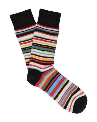 Paul Smith Men Sock Twxture Stripe In Multicolour