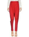Vionnet Casual Pants In Red