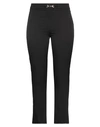 Animagemella Woman Pants Black Size 10 Polyester, Elastane