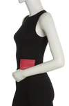 Marc Jacobs Leather Card Case In Savvy Red