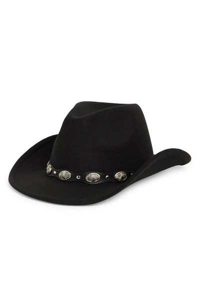 Vince Camuto Cowboy Hat In Black