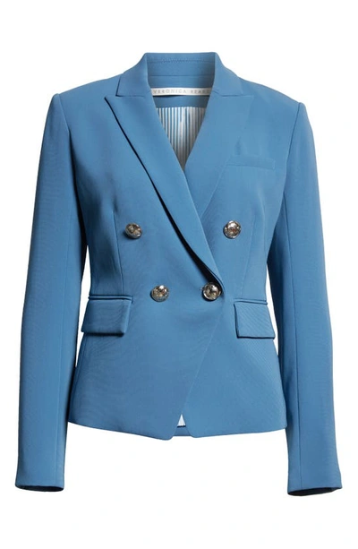 Veronica Beard Gail Dickey Jacket In Lagoon Blue