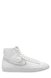 Nike White Blazer Mid '77 Vintage Sneakers In White/photon Dust/white