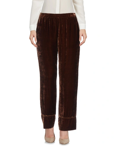 Ottod'ame Casual Pants In Brown