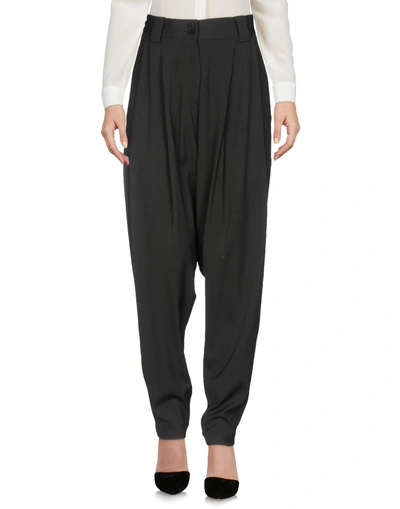 Isabel Benenato Casual Trousers In Black