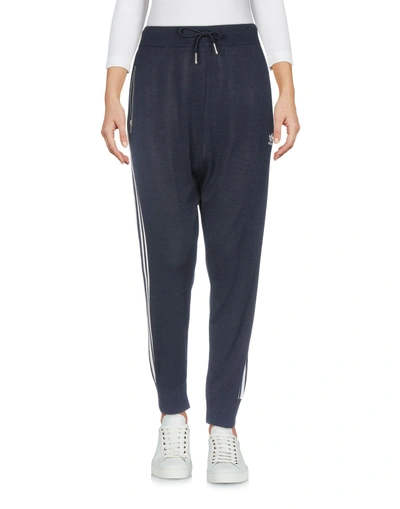 Adidas Originals Casual Pants In Dark Blue