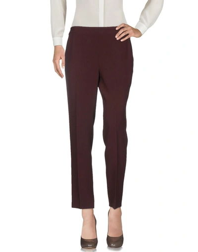 Alberto Biani Casual Pants In Deep Purple