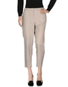 Fabiana Filippi Casual Pants In Light Grey