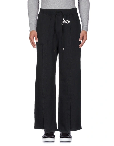 Facetasm Casual Trousers In Black