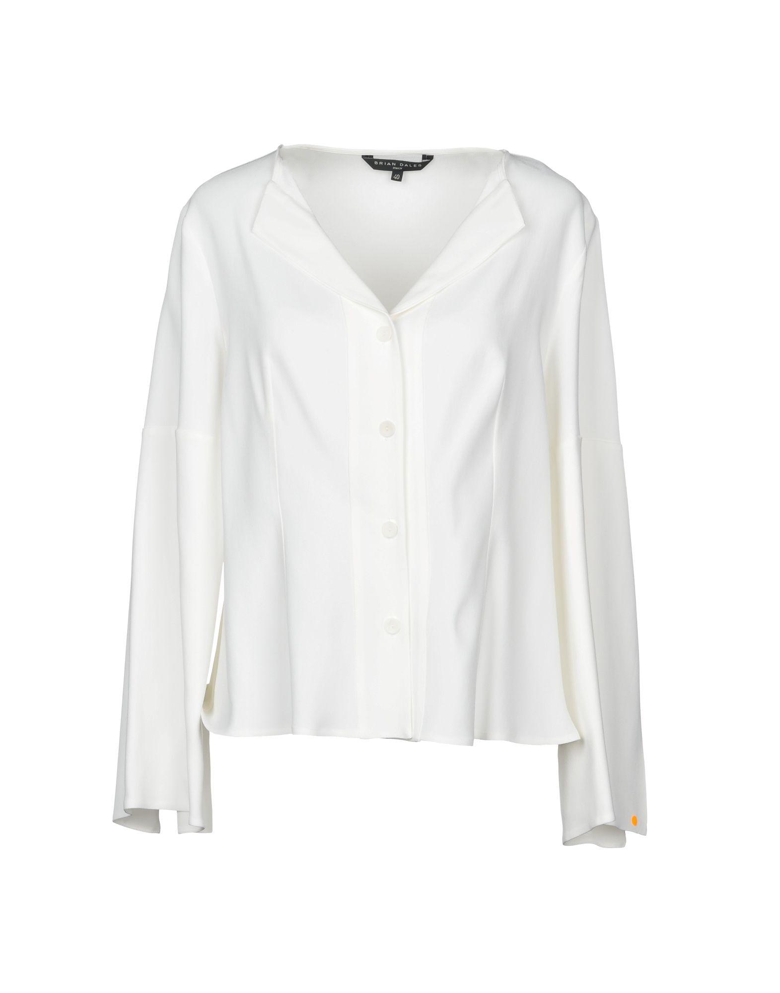 Brian Dales Hemden Und Blusen Einfarbig In White | ModeSens
