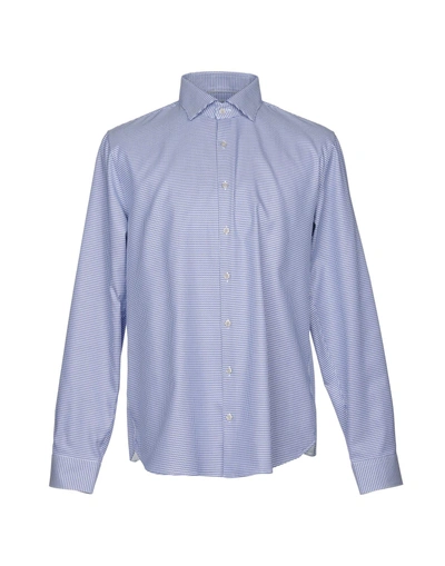 Michael Kors Patterned Shirt In Blue