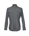 Alessandro Gherardi Solid Color Shirt In Grey