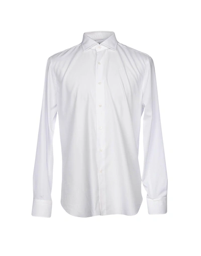 Alessandro Gherardi Solid Colour Shirt In White