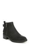 Lifestride Bonus Bootie In Black Tumbled Faux Leather