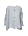 Issey Miyake Shirts In Light Grey