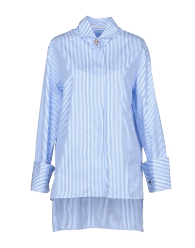 Ermanno Scervino Shirts In Sky Blue