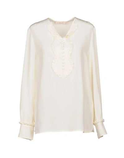 Tory Burch Blouse In Ivory