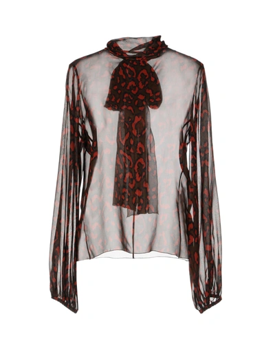 Blumarine Blouses In Cocoa