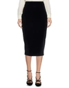 Patrizia Pepe Midi Skirts In Black