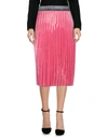 Pinko Midi Skirts In Fuchsia