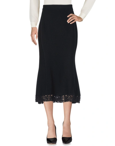 Ermanno Scervino 3/4 Length Skirts In Black