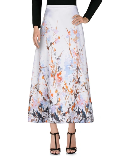 Merchant Archive Maxi Skirts In White