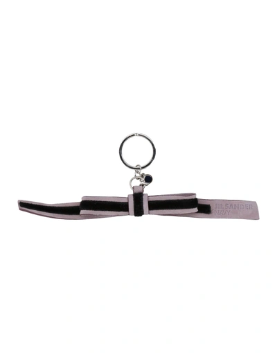 Jil Sander Key Ring In Lilac