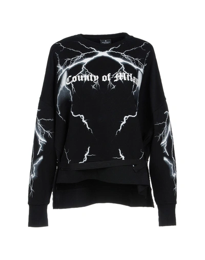 Marcelo Burlon County Of Milan Sweatshirt In Black