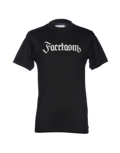 Facetasm T-shirts In Black