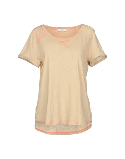 Aigle T-shirt In Beige