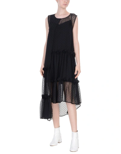 Mm6 Maison Margiela Top In Black