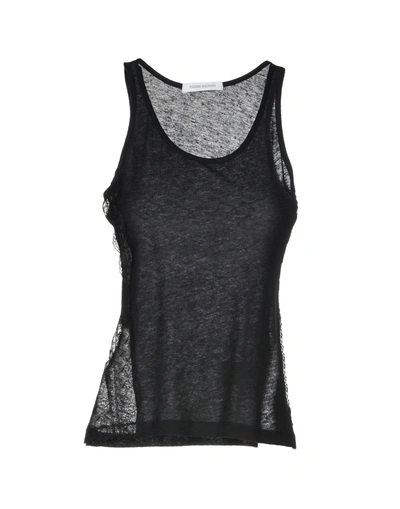 Pierre Balmain Tank Top In Black