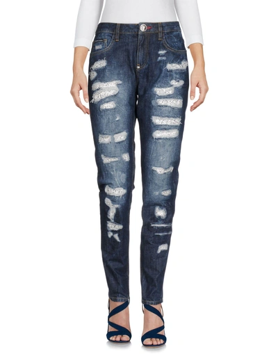 Philipp Plein Jeans In Blue