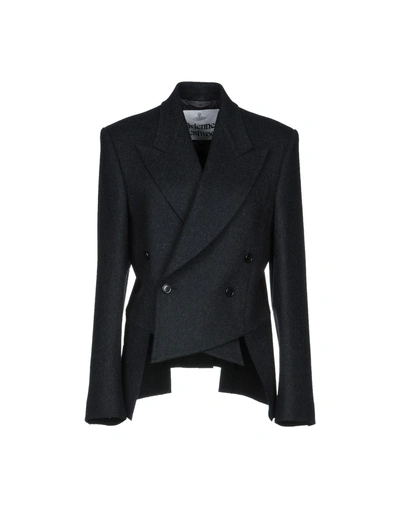 Vivienne Westwood Blazer In Steel Grey