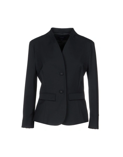 Armani Jeans Suit Jackets In Dark Blue