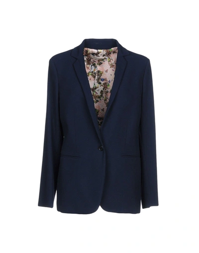 Piccione•piccione Piccione. Piccione Blazers In Dark Blue