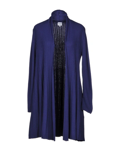 Armani Collezioni Cardigan In Purple