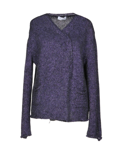 Aglini Cardigan In Purple