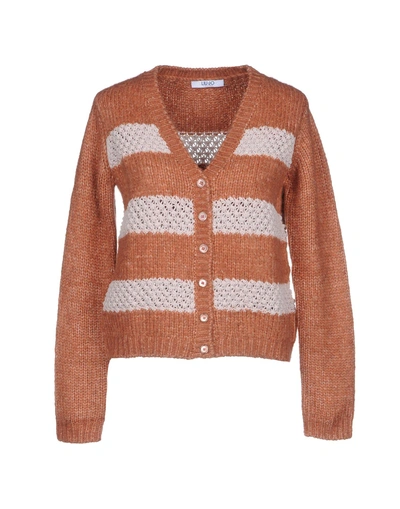 Liu •jo Cardigan In Rust