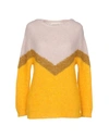 Chiara Bertani Sweater In Pastel Pink