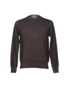 Cruciani Cashmere Blend In Dark Brown