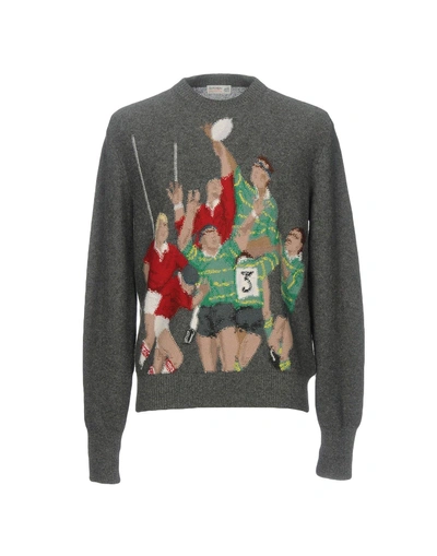 Ballantyne Sweaters In Grey