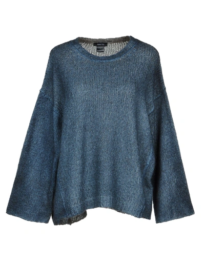 Avant Toi Cashmere Blend In Slate Blue