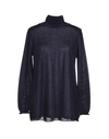 Ottod'ame Turtlenecks In Dark Blue