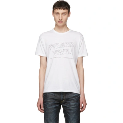 Visvim Printed Cotton-jersey T-shirt In Black