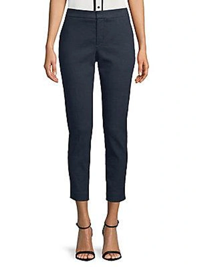 Lanvin Classic Cropped Pants In Navy