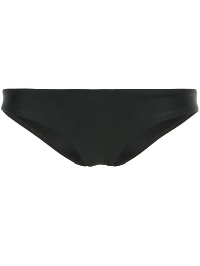 Matteau The Classic Brief Bikini Bottom In Black