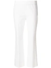 Incotex Cropped Tailored Trousers - White