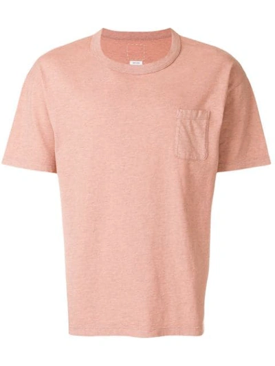 Visvim Front Pocket T-shirt In Pink